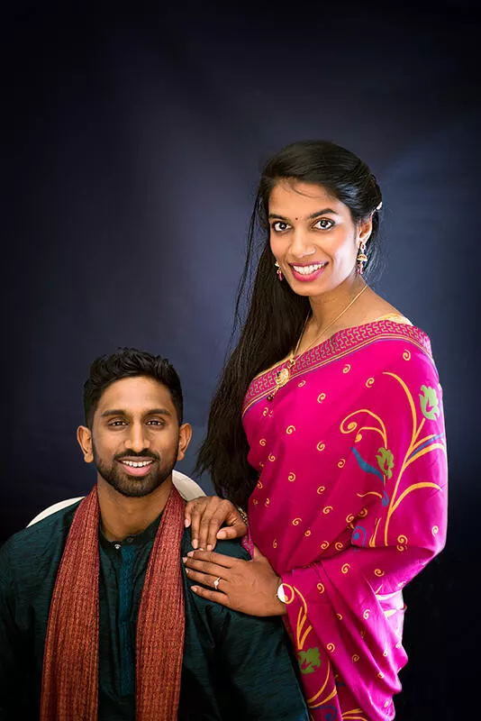 Pre wedding engagement studio photography