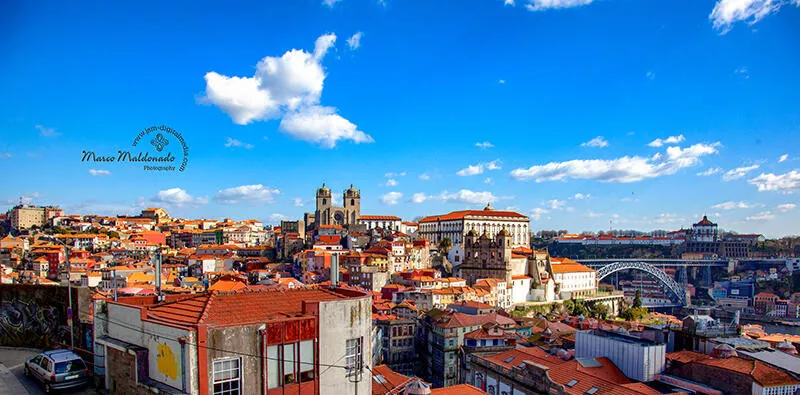 Oporto at night