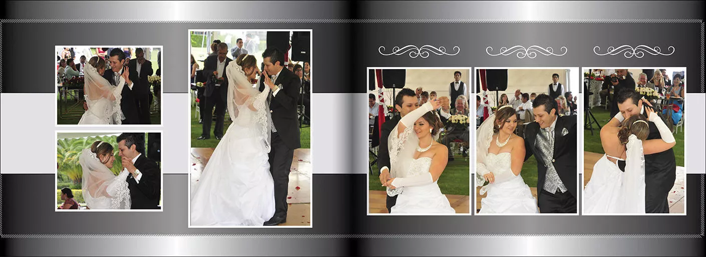 Wedding Photobook layout sample