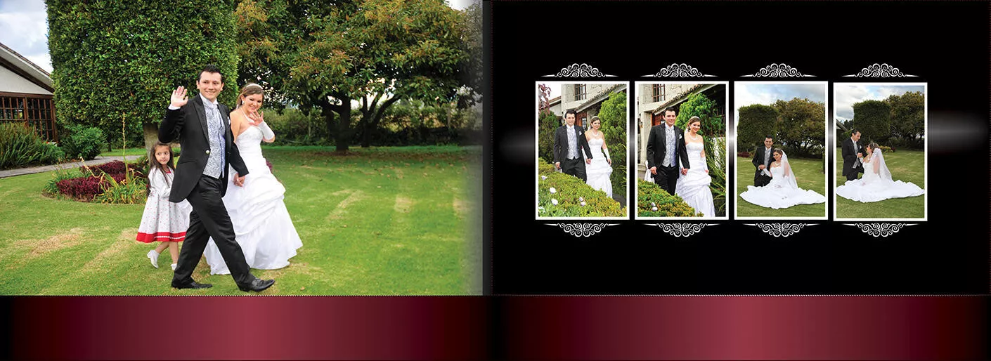 Wedding Photo book layout design